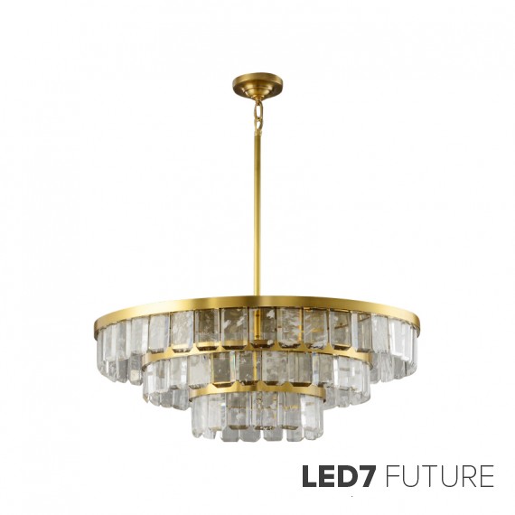 Loft Industry Modern - Wow 3Row Chandelier